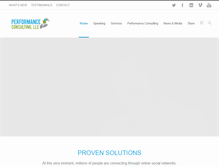Tablet Screenshot of performanceok.com